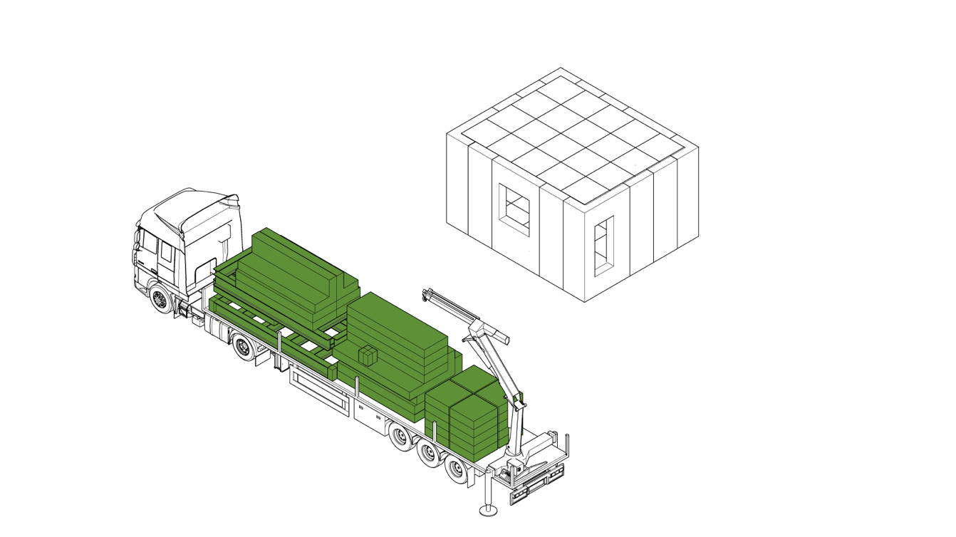 Mutablespace kommt mit geringem Logistik aufwand aus.